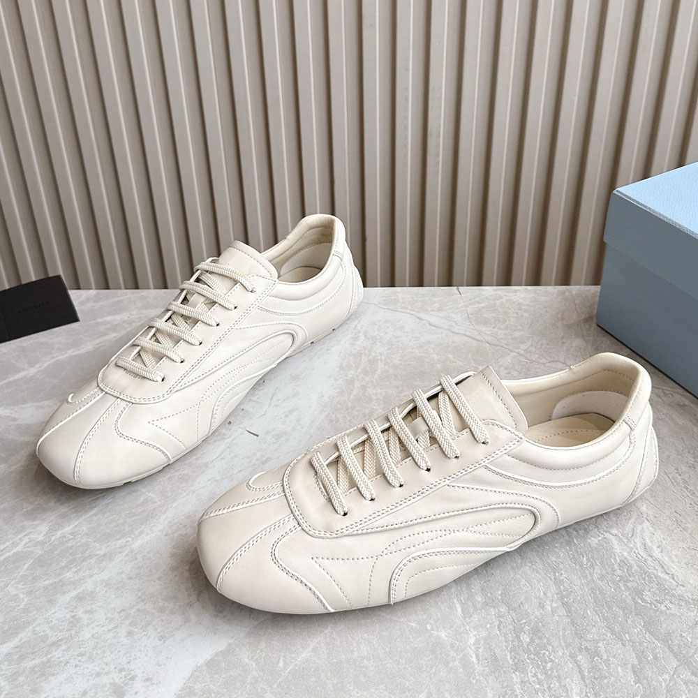 Montecarlo re edition 2005 antiqued nappa leather sneakers 4E1165 mens Luxury Designer Sneakers Patterned tread rubber sole Linea Rossa Collection womens sneaker