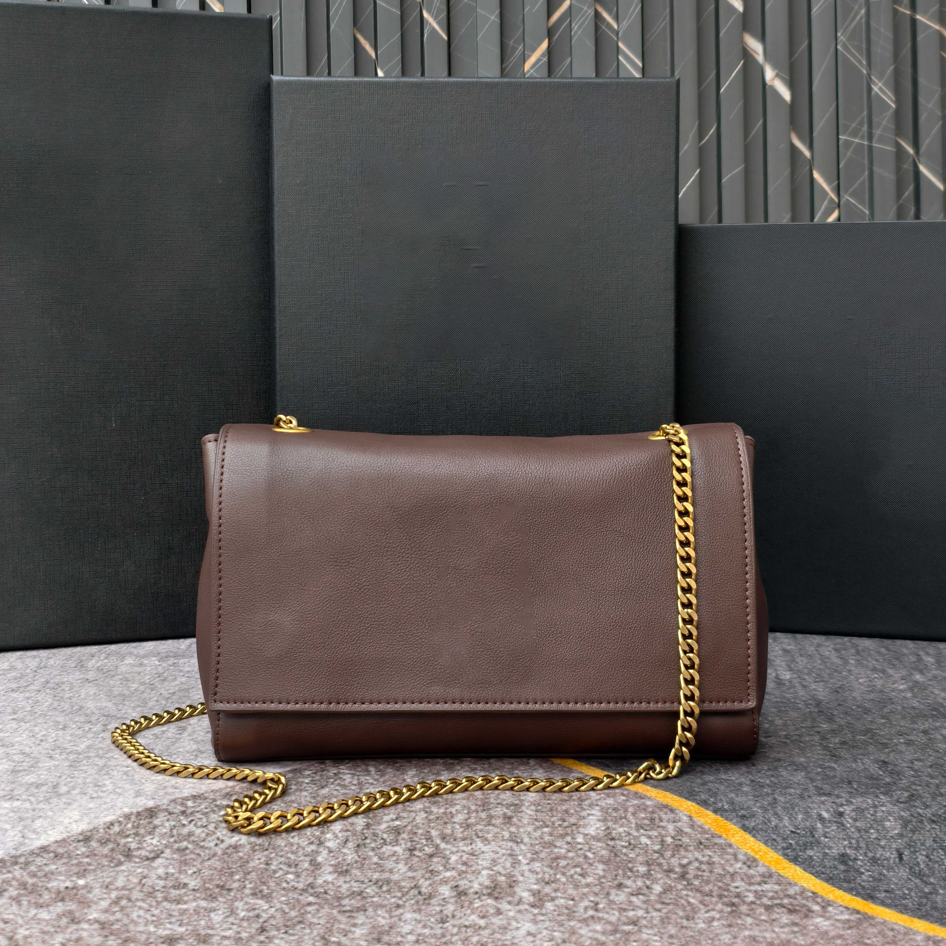 2025 classic style double-sided bag plain black reversible suede&plain leather shoulder bag crossbody bag