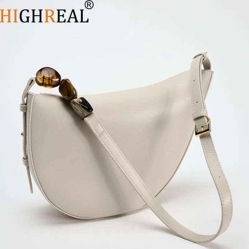 Wedding Totes All-Match Commuter Underarm Bolso Mujer Fashion Handbag New PU Leather Shoulder Bag For Women