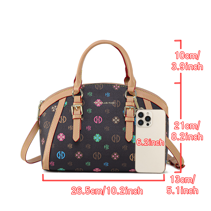 MKF Designer Bag High quality Fashion Printed shell Bag Underarm Bag Single shoulder cross body bag for woman