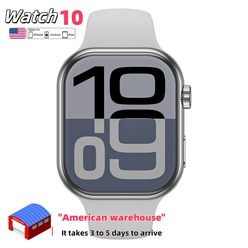 La dernière smartwatch sportive Unisexe IWO Series 10 en 2025-45 mm de tracker de fitness avec des fonctions de charge Bluetooth et sans fil