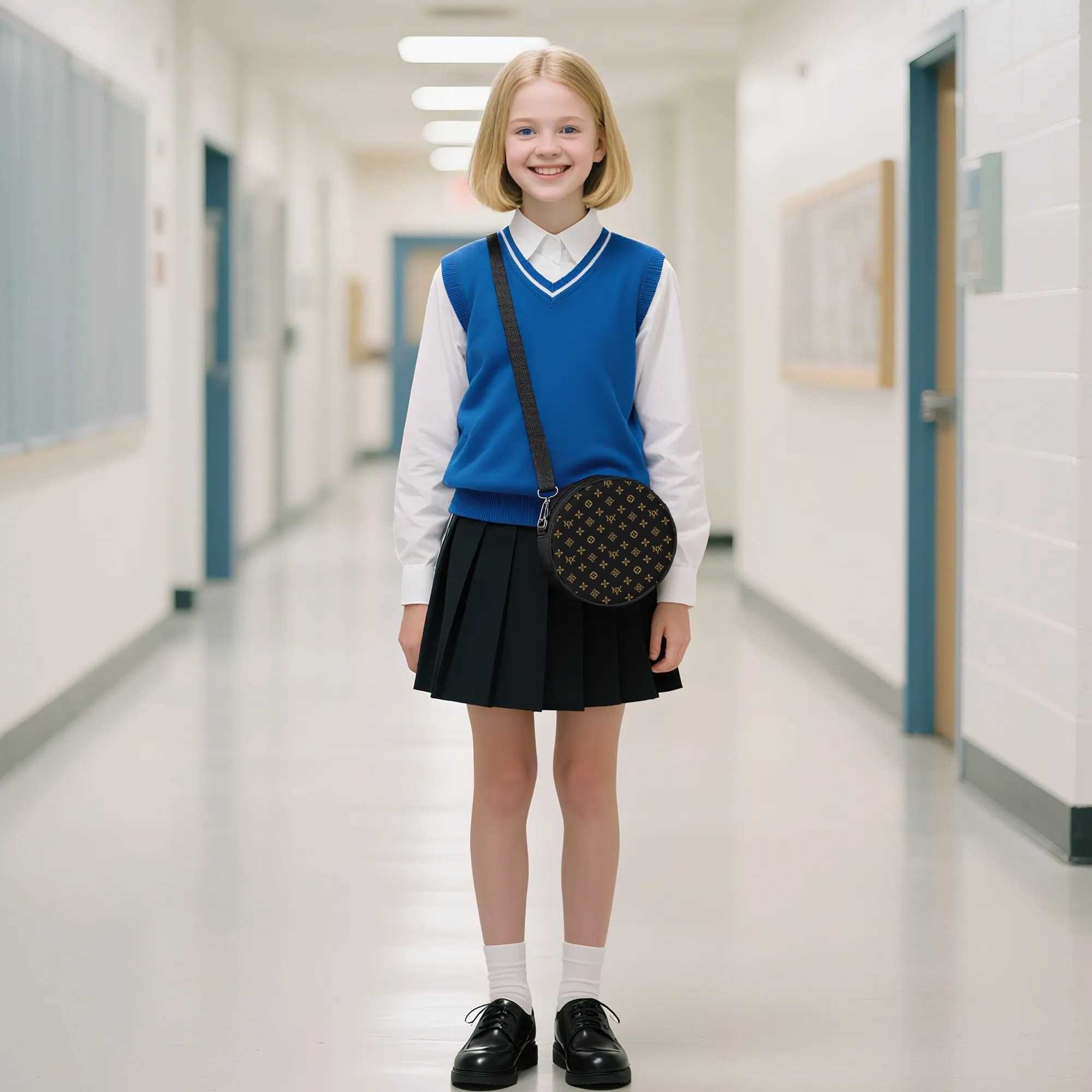 Crossbody Bag Featuring Circular Bag Original Handbags Women Brand Strap Fashion Single Messengers Purses 250829