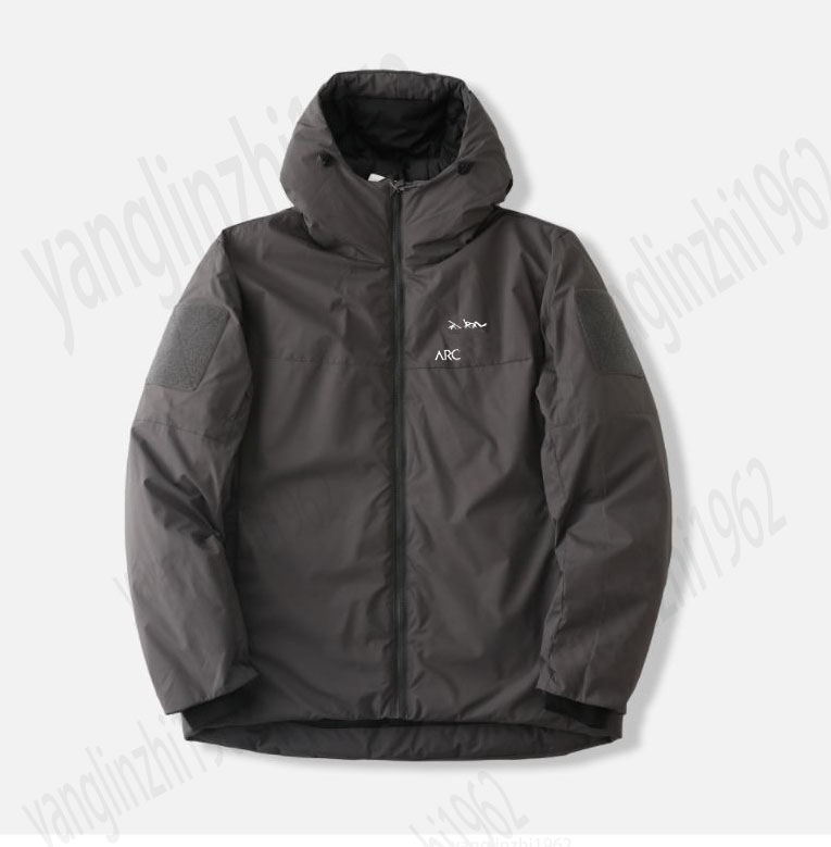 Outdoor jackets Winter Men's Jackets Solid Color Windproof Waterproof Lightweight Thickened Warm Jackets Men's Cotton Coat Outdoor Sports Men's Wear--6205