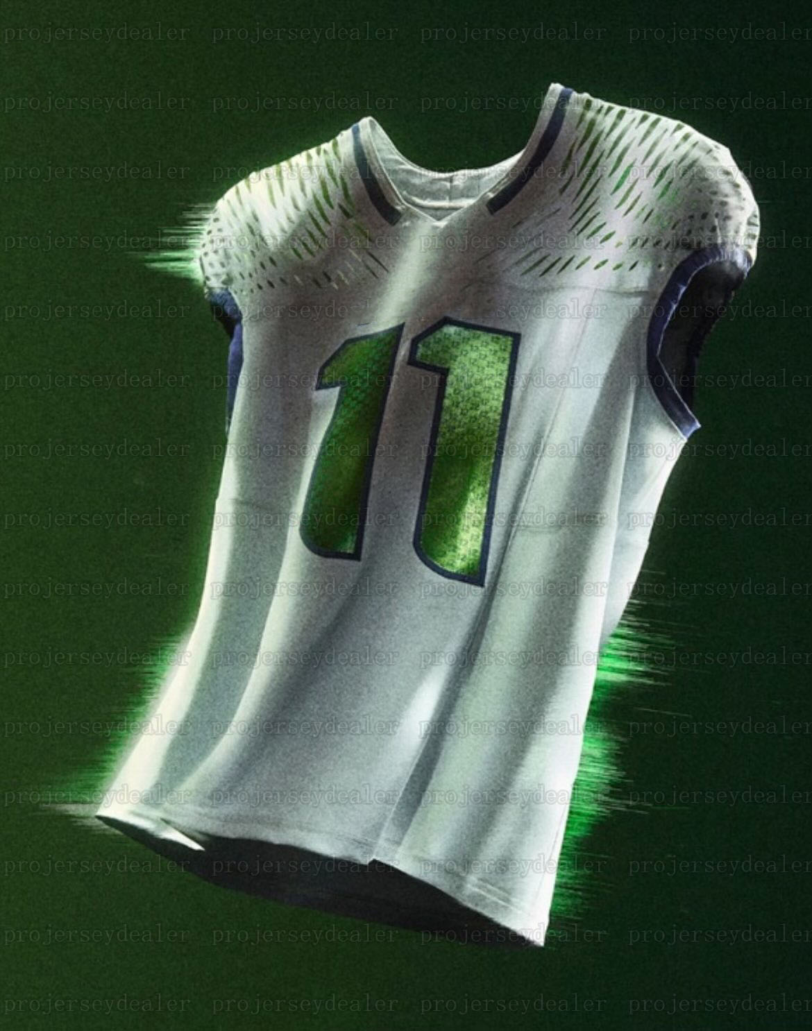 Custom Football 2025 Rivalries Jerseys 10 Cooper Kupp Darnold Smith-Njigba Walker III Love Any Name Number Embroidered Letter Number Design Polyester