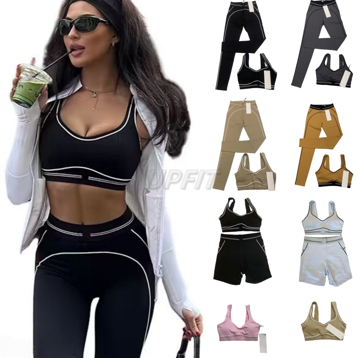 5A Hot Sale Top Breathable Yoga Set Sports High Quality Bra High Waist leggings Outfit Daily Wear Comfortable Sports Yoga Bra Shorts Pants Sets Women Clothes