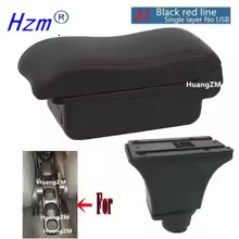 For fiat panda cross 4x4 Armrest Box For fiat panda cross 4x4 Car Armrest box Interior parts Center Console Storage box with USB