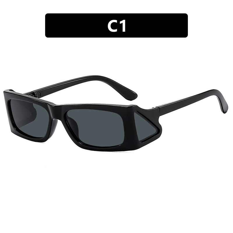Runway Inspired Small Frame Sunglasses Trendy Hip Hop Fashion Shades for Women
