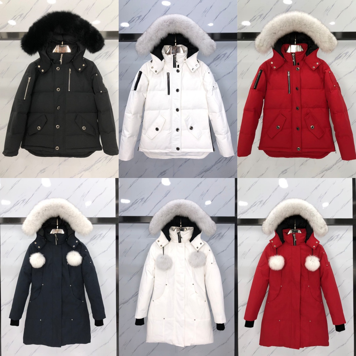 Doudoune Moose Coat Zipper Parkas Knucklecoat Moose Knuckiess Hoodie Moose Knukies Men Winterjacke Outerwear Puffer Coat Mens Coat Designer Jacket Ae5e