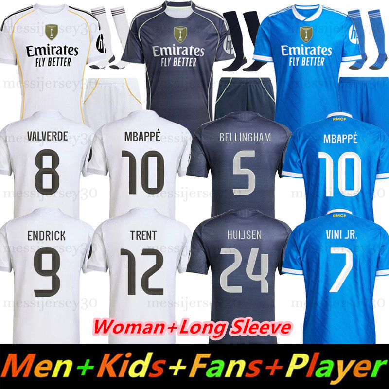 2025 26 Reals camiseta madridEssoccer jersey MBAPPE BELLINGHAM maillot kids football jersey real madridsoccer T-Shirt MODRIC VINI JR men kits football shirts UK