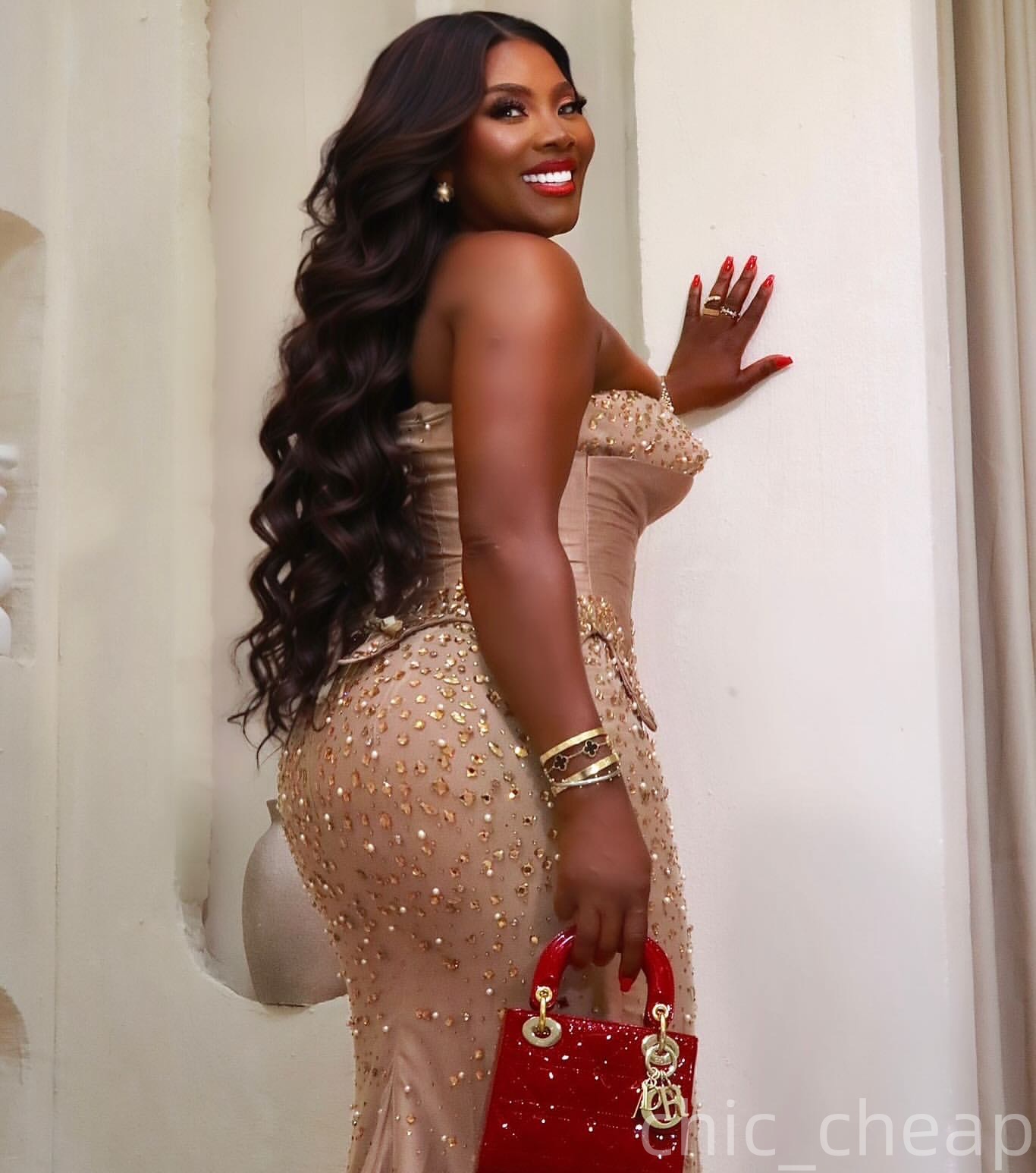 Aso Ebi Mermaid Champagne Prom Dress 2025 Illusion Crystals Sweetheart Evening Formal Party Birthday Dresses Robe De Sorrie Reception Gowns For Specia