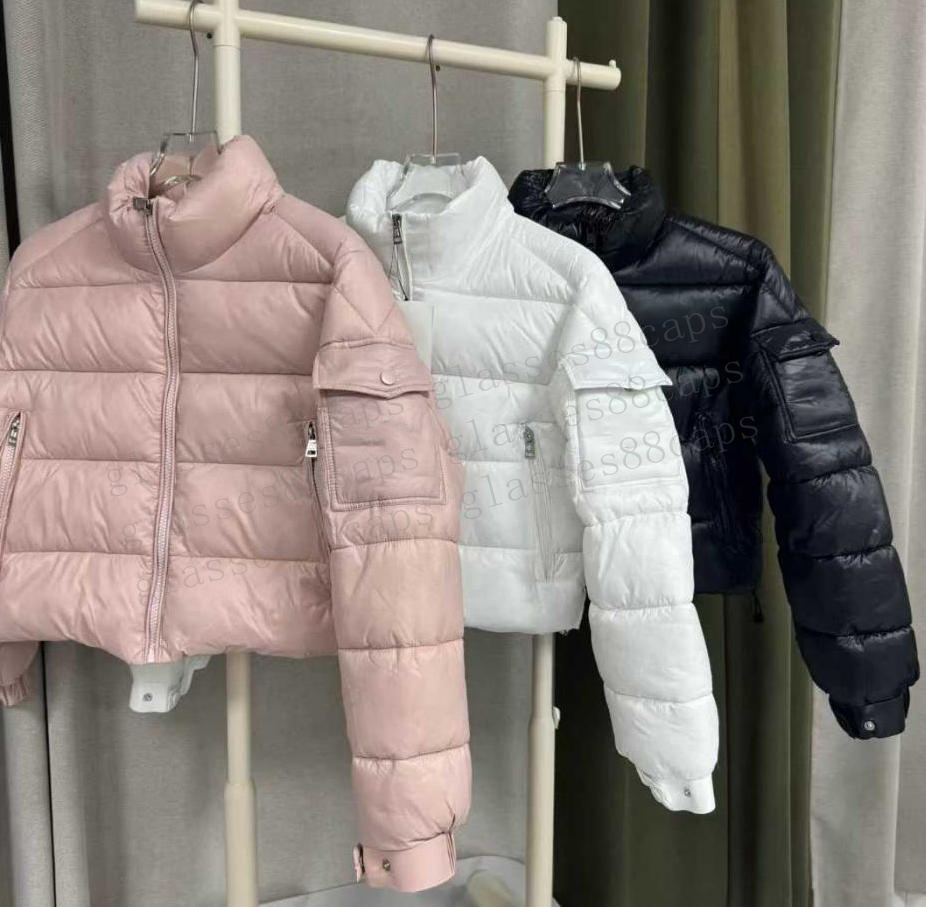 Designer Puffer jacket Hooded Womens Slightly Short Puffer Jacket Women Jacket Winter Coat Outdoor Classic Casual Pink Black White Fluffy Puffer Outwear