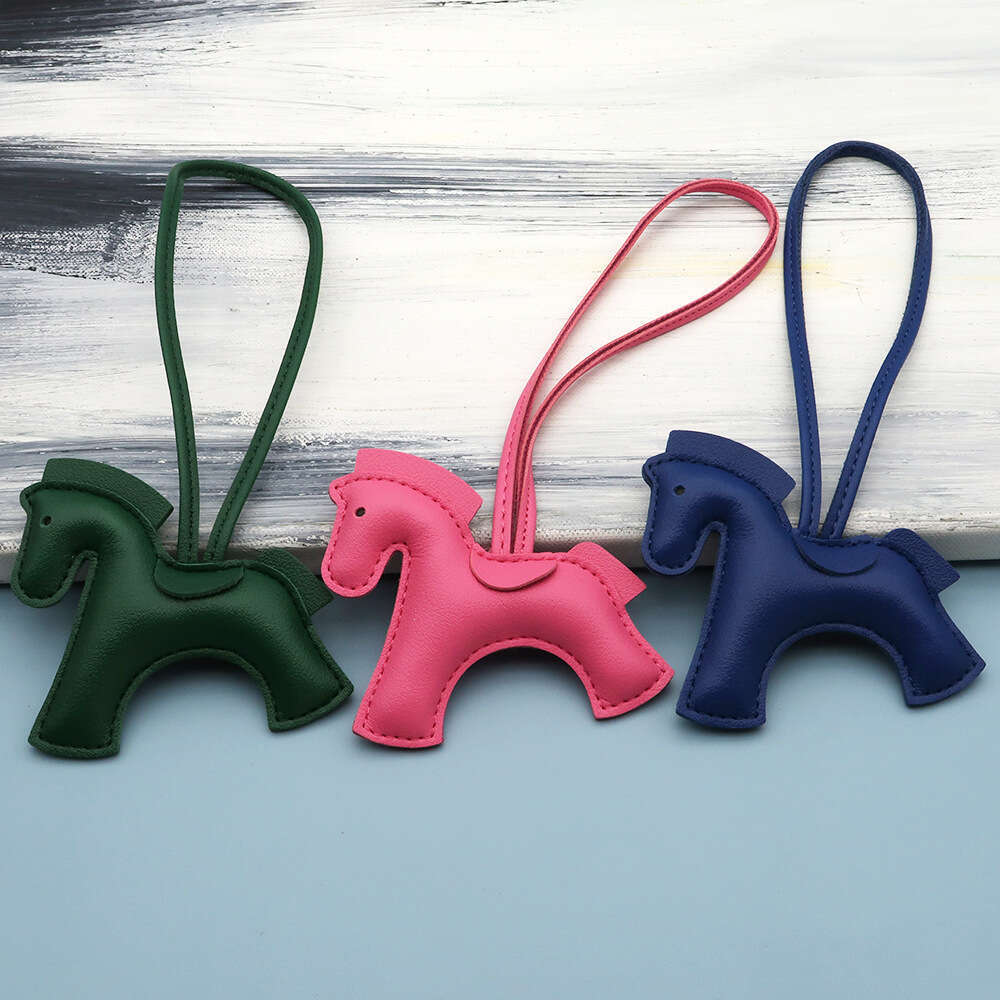 New PU Leather Pendant High-End Versatile Pony Bag Accessory Car Hanging Ornament