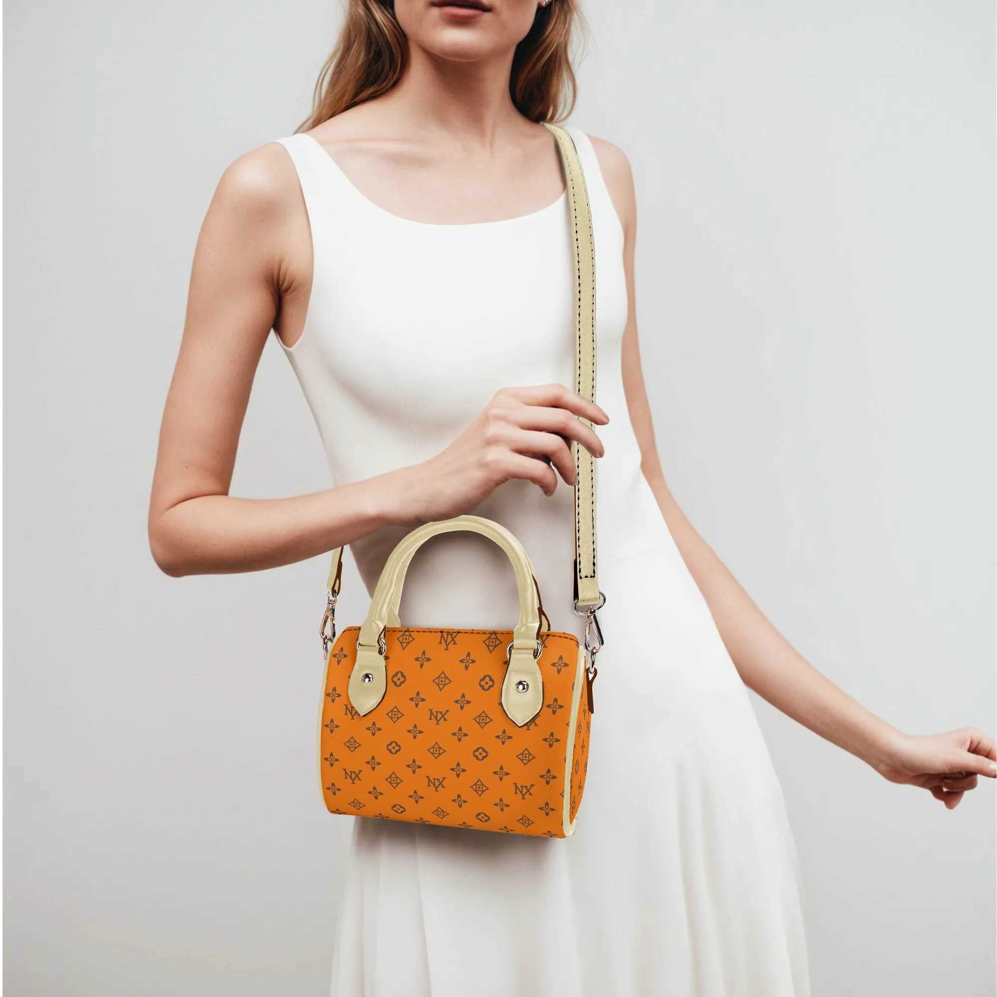 Two Types Of Shoulder Straps Ladies' Mini Pillow Handbag Women's Printed luxury fashion Crossbody Shopping Tote Messengers Purses 250829