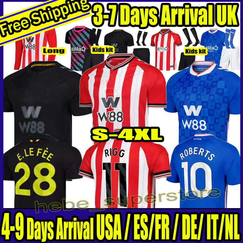 S-4XL 25 26 sunderland Soccer JerseyS Home away third 2025 RED BLACK KIDS s STEWART SIMMS ROBERTS AMAD CLARKE Diarra 19 EMBLETON E NIEN Football Shirt SEWS PROMOTED