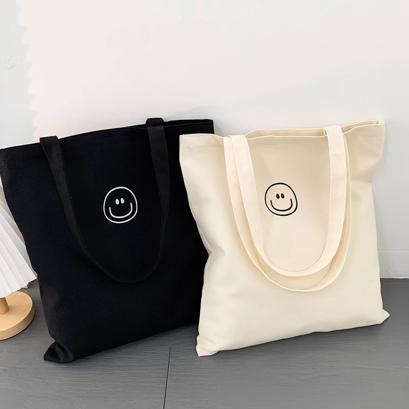 2025 autumn new minimalist style canvas bag handbag canvas bag niche style with zipper commuting lightweight sail bag designer shoulder bag