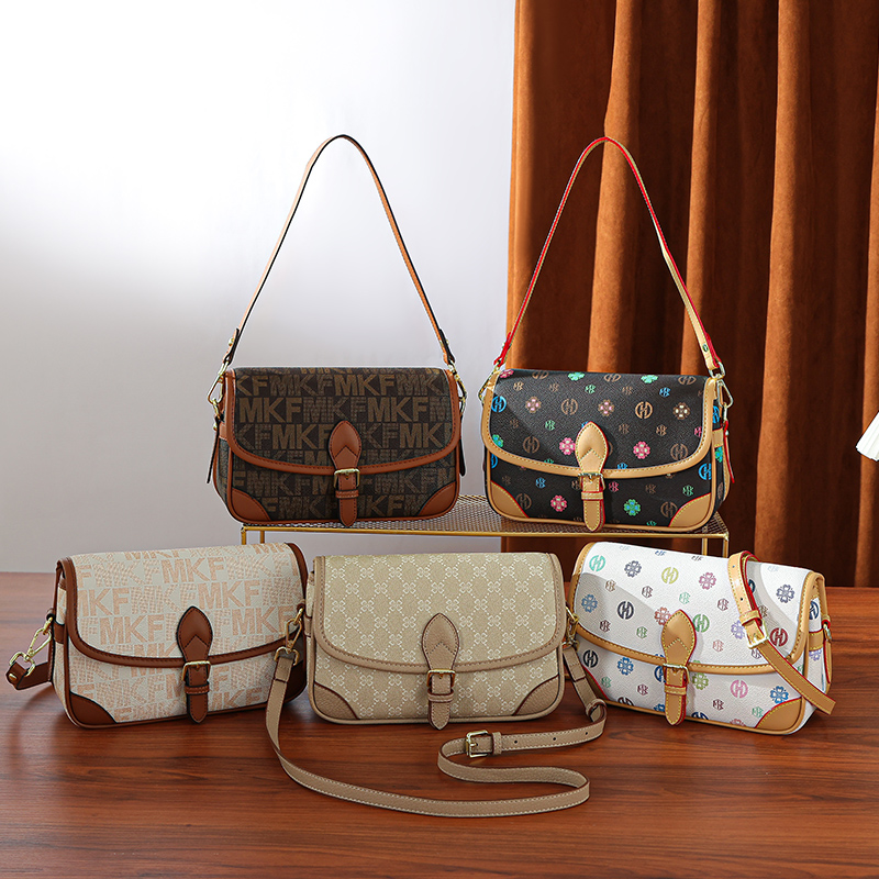 MKF designer bag free shipping Light luxury High quality casual fashion underarm bag versatile classic vintage shoulder bag for woman