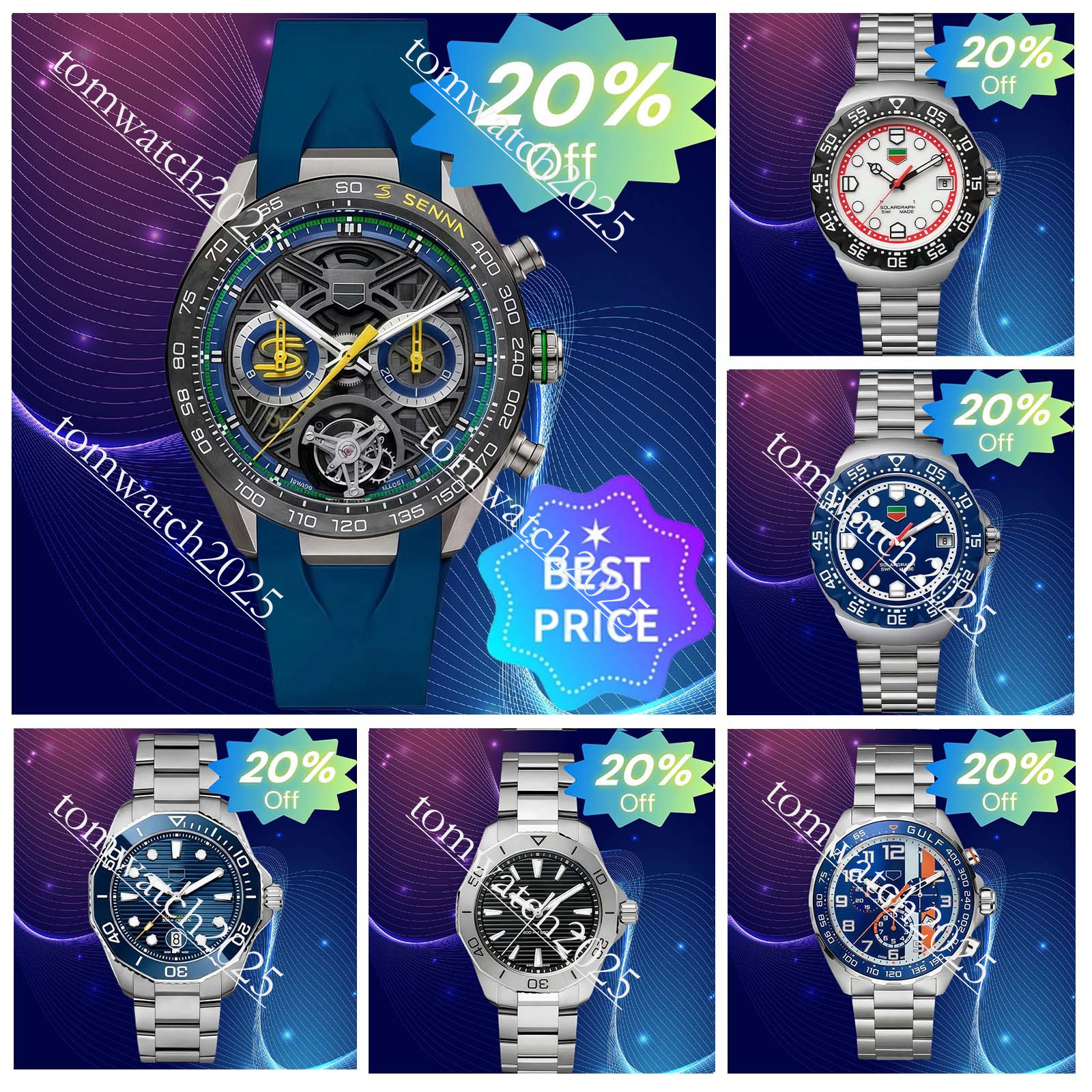 Tagity Heuerers Watch Designer High Quality Monacco Watch Tagly Heuerers Watch AAA Superclone Elegant Mens Timepiece Watch Man Woman Watch Quartz/automatic Watch