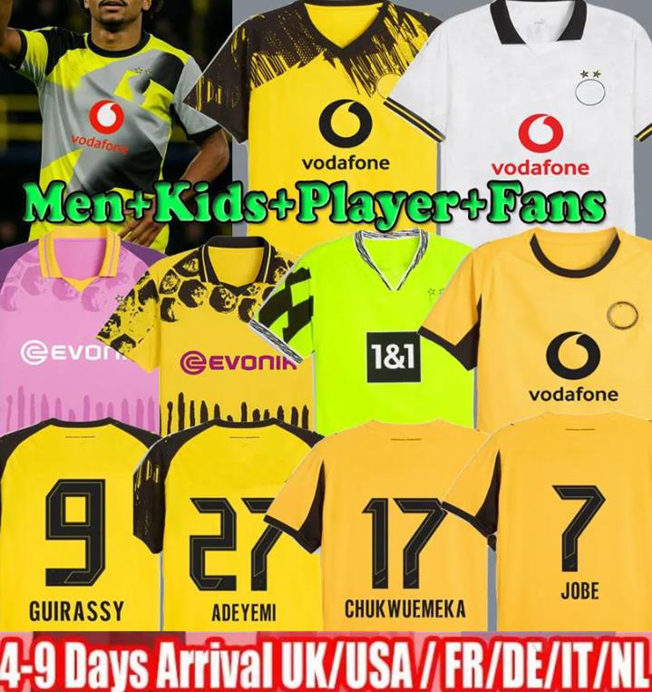 2025 Dortmund three-legged 25 26 BVBs jersey HALLER 4th Sabitzer Football Club World Cup Jersey MOUKOKO Men's and
