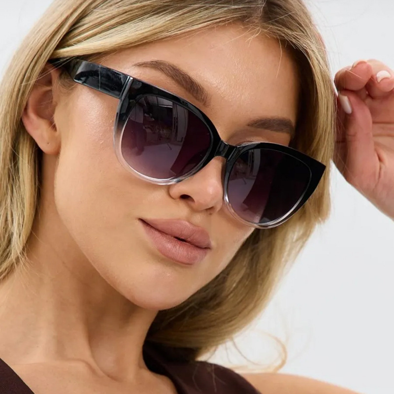 2025 Minimalist Cat Eye Sunglasses Trendy UV 400 Shades for Women