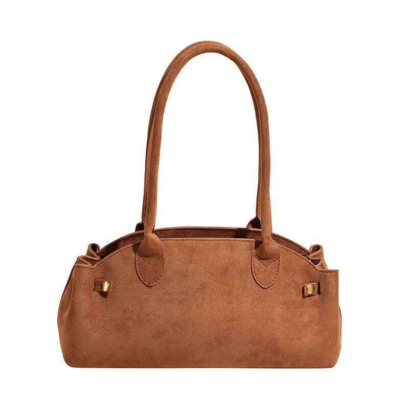 Korean Retro Matte Underarm Bag Women's 2025 Summer Niche Light Versatile Work Commuter Shoulder Handbag