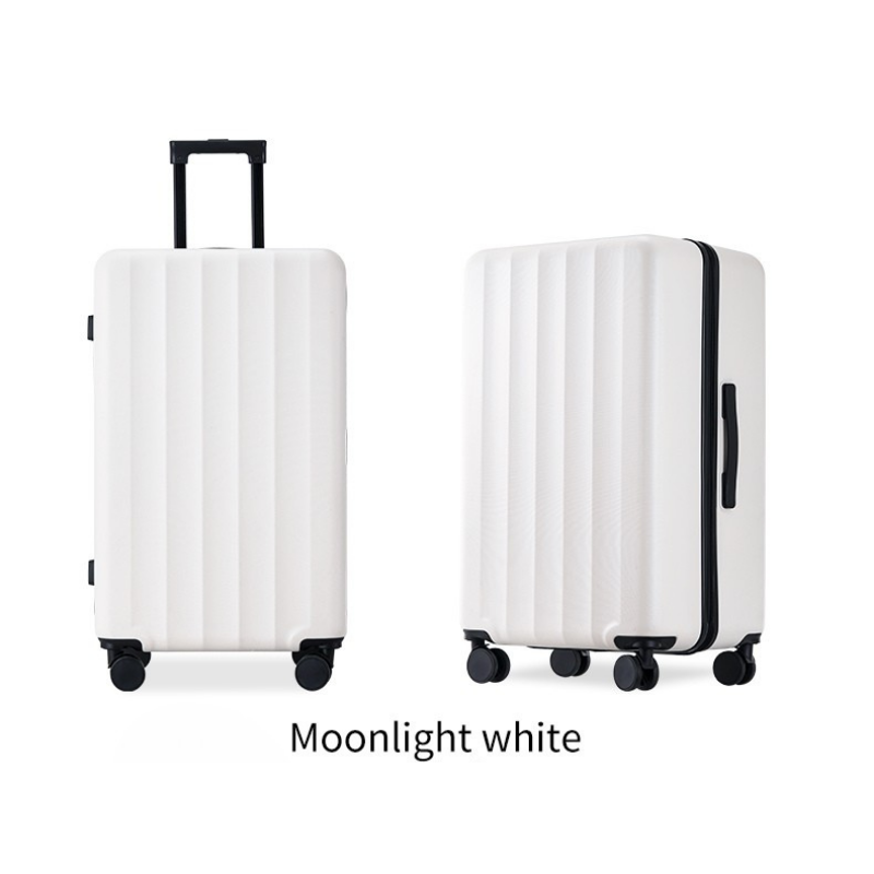 Sleek Black "Dark Night" Hard Shell Luggage with 360° Spinner Wheels
