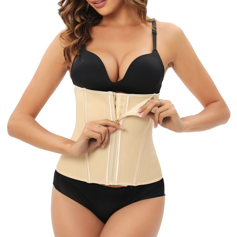 Waist Trimmer Corset Shapewear for Women Body Sculpting & Slimming Tummy Shaper with 13 Steelbones Abdomen Control Shaping Perfect Curve