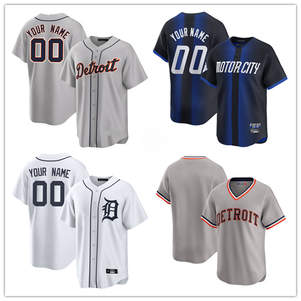 Custom MLB Tigers Baseball Jersey Keith 33 Javier Baez 28 Riley Greene 31 Tarik Skubal 29 Matt Vierling 8 Miguel 24 Cabrera Jake 34 Rogers Kerry 30 Carpenter