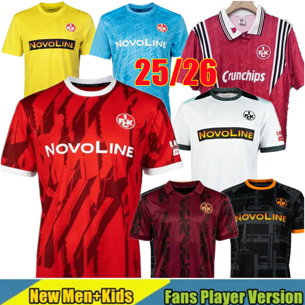 4XL 25 26 FC Kaiserslautern Soccer Jerseys 1997 98 Retro Football TACHIE ABIAMA RITTER RASCHL TOMIAK 2025 Kaiserslautern Home Away ACHE OPOKU ZIMMER REDONDO MAUSE