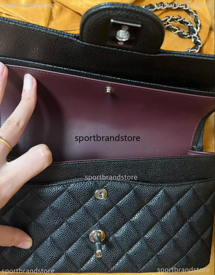 Designer Bags Classic Flap Bag Handle Bag Women Shoulder Bag Genuine Leather Caviar Checkered Crossbody Bag Tweed Bag Luxury Cocohandle Bag Wocs Mini Cfs Bag 25