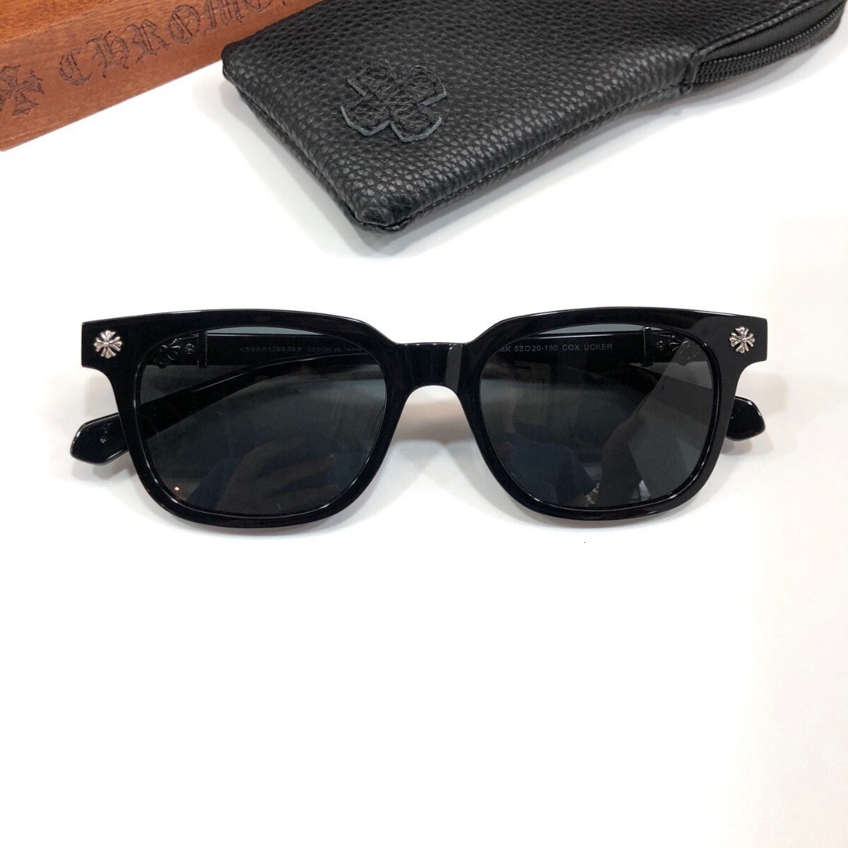 designer sunglasses luxury glasses for men women simple and elegant classic unisex fashion versatile casual trendy u chrome hearts heartsglasse chromehearts QX85