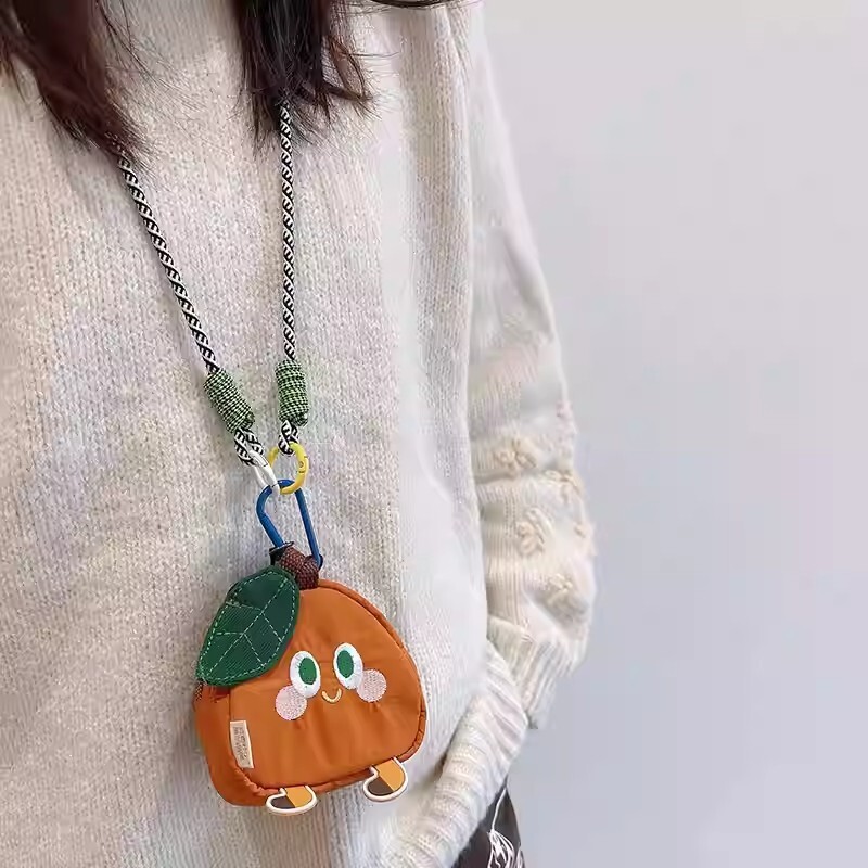 2025 Autumn mini New Three Color Patch Bean Earphone Bag Simple, Small, Exquisite, Cute Mini Bag, Small and Unique Cartoon Coin Wallet, Designer Walle