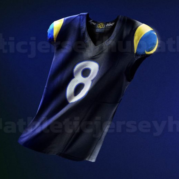 Custom 2025 Rivalries football jerseys Matthew Stafford Kyren Williams Aaron Donald Puka Nacua avante Adams Christian Rozeboom Jaylen