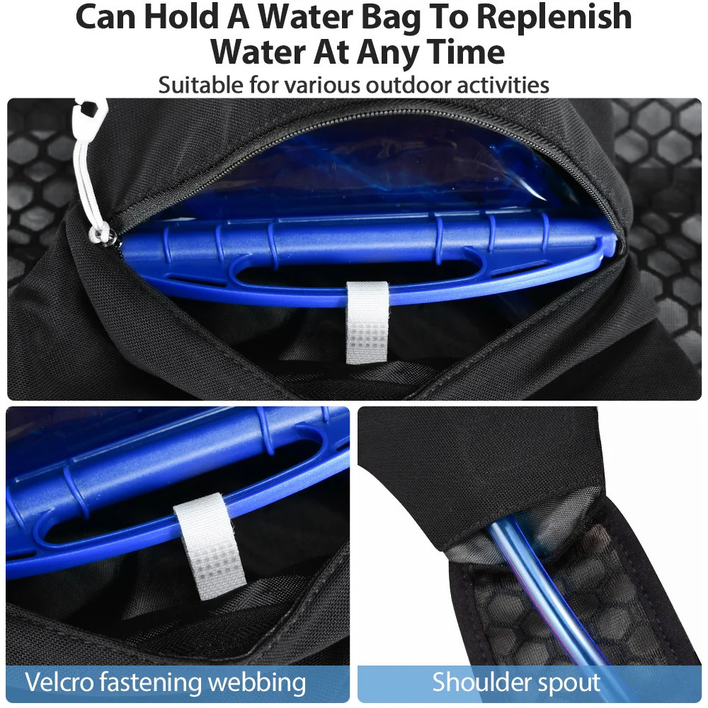 BOLER Breathable Hydration Vest Trail Running Backpacks Lightweight Cycling Run Jogging Marathon Backpack Riding Climbing Bag 250829