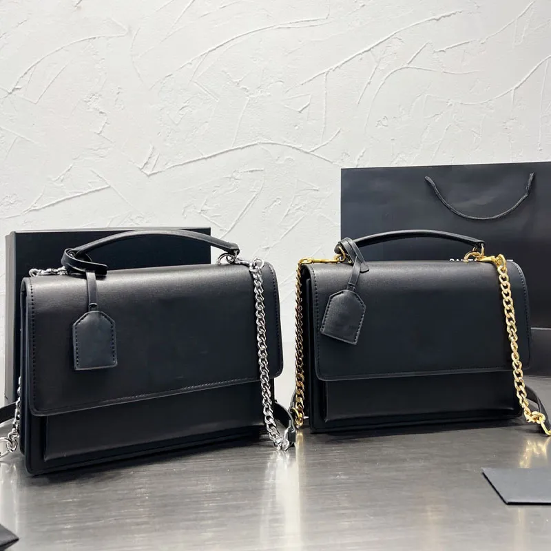 designer bag Women Bags Handbags Shoulder Bags tote bagg black calfskin classic diagonal stripes quilted chains double flap medium cross body AAAAA 2025