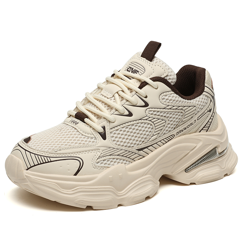 2025 New thick-soled dad for men women, light and comfortable fashion leisure shoes