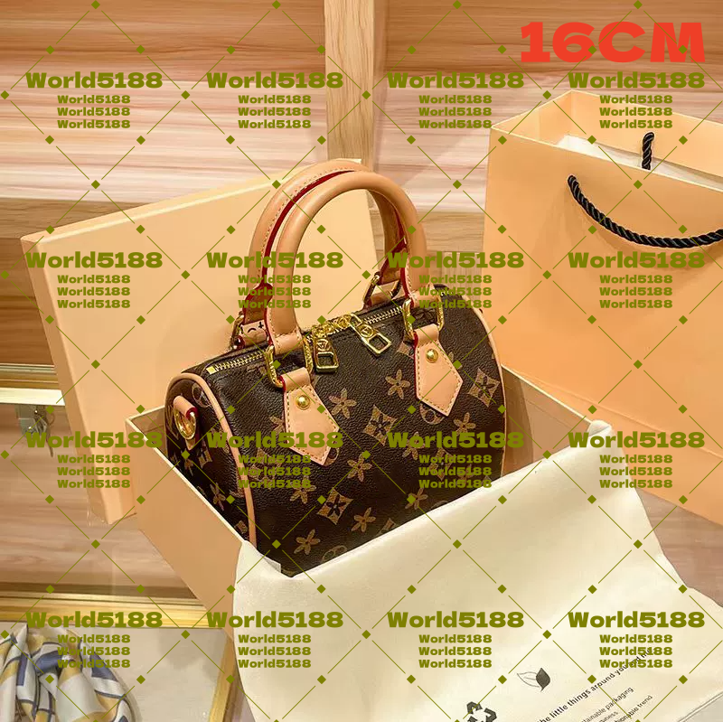 12A Designer bag leather Shoulder bag Quick Purse Boston Tote Designer Mini Pillow Handbag High Quality Womens Crossbody Messenger Bag Classic Floral Make bag