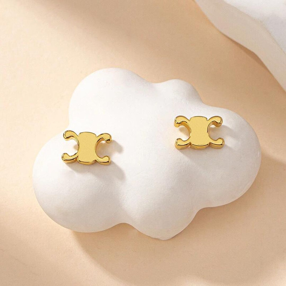 earrings designer for women stainless steel jewelry luxury earrings Bohemian designer high quality Three pure colour versatile style Jewelry dinner wear gifts