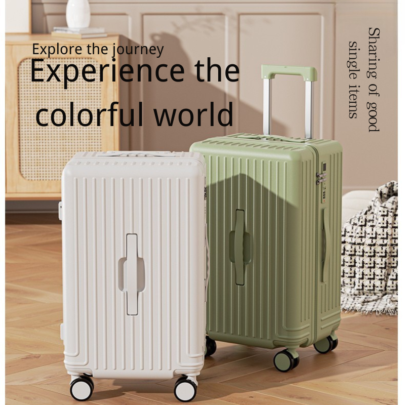 Stylish Multicolor Hard Shell Luggage for Travel Adventure