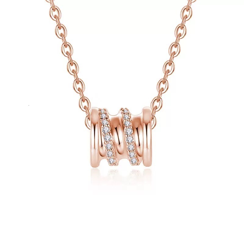 Luxury Brand Designer Jewelry 925 Sterling Silver Small Waist Necklace For Women, Niche Design, Light Luxury Zircon Clavicle Chain, Ins Style, Gift Fo