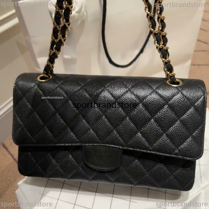 Top Quality Woc Bag Classic Flap Bag Designer Bag Womens Shoulder Bag Genuine Leather Caviar Checkered Crossbody Bag Tweed Bag Top Coco Handle Bag Luxury Mini Cf Bag 25