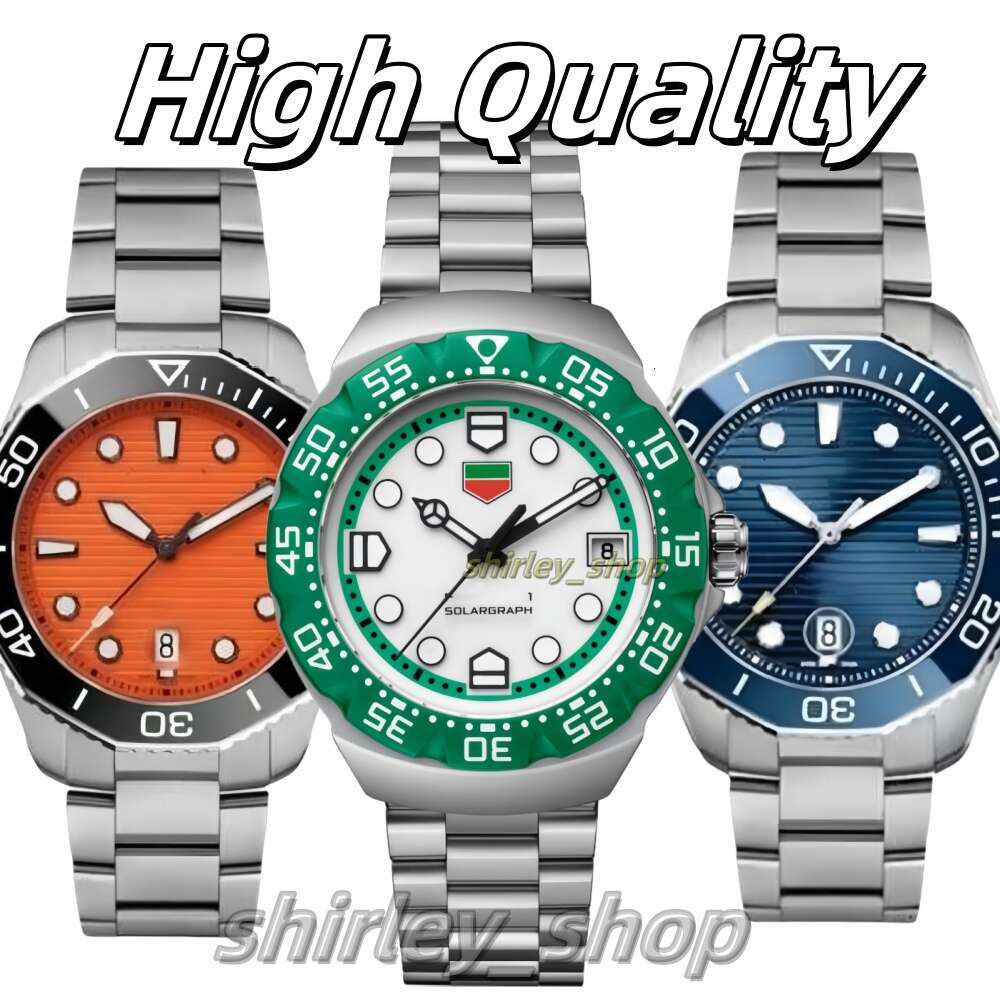 Senna Tagly Hueuerly chronomat Luxury AAA Men Monacco F1 Watch Designer Superclone Watches Men Designer Womens Watches High Quality Quartz/automatic Watch with Box