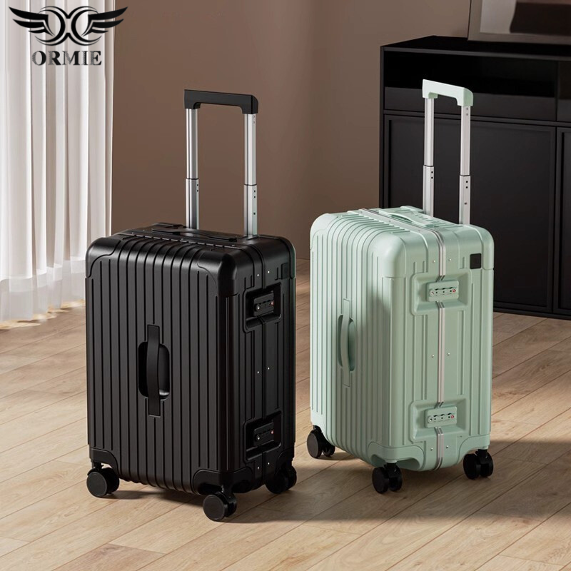 ORMIE Multifunctional Hard Shell Luggage with TSA Lock & 360° Wheels 079