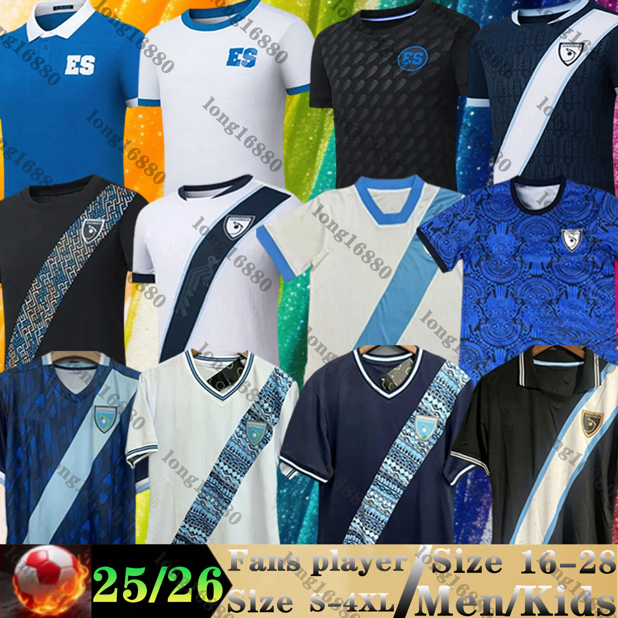 25 26 Guatemala national football team Soccer Jerseys PINTO CEBALLOS Home Away Third kids kit Special Edition GALINDO PELEG 2025 2026 Football Shirts men uniforms