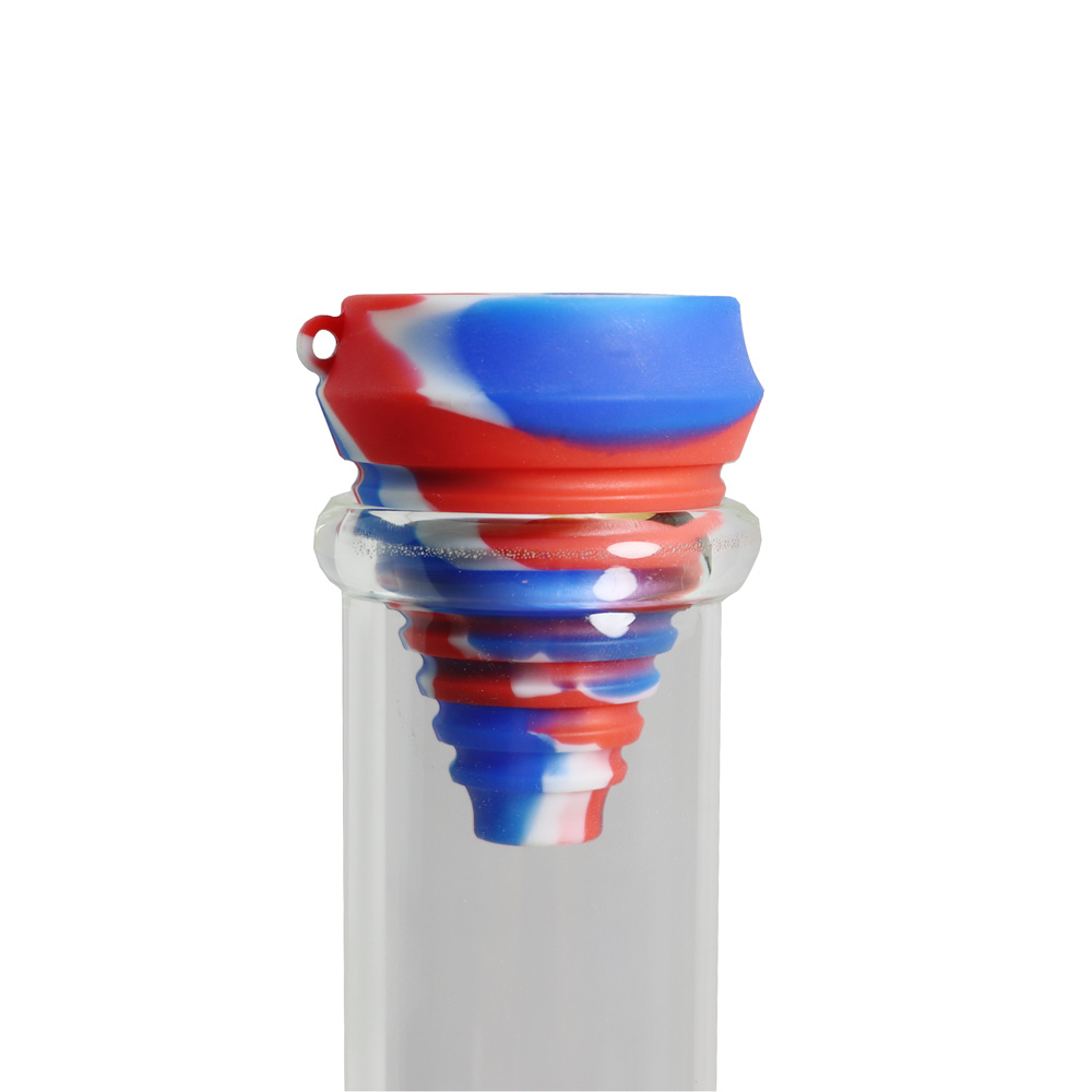 Silicone Smoking Pipes Nozzle,Tobacco bong Nozzle,Funnel MouthPiece Filter Suction Nozzle Water bong Accessories,Silicone bongs pipes filter