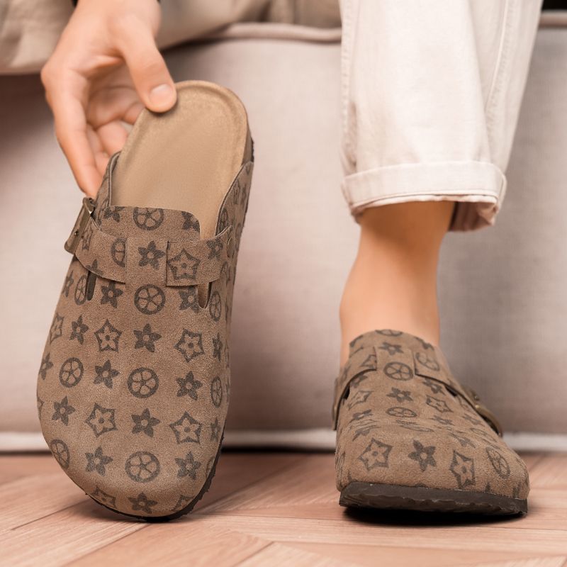 New Design Unisex Outdoor Beach Cork Slides Non-Slip Premium Wear-resistant Slippers Plus izes 35-45 Women Men