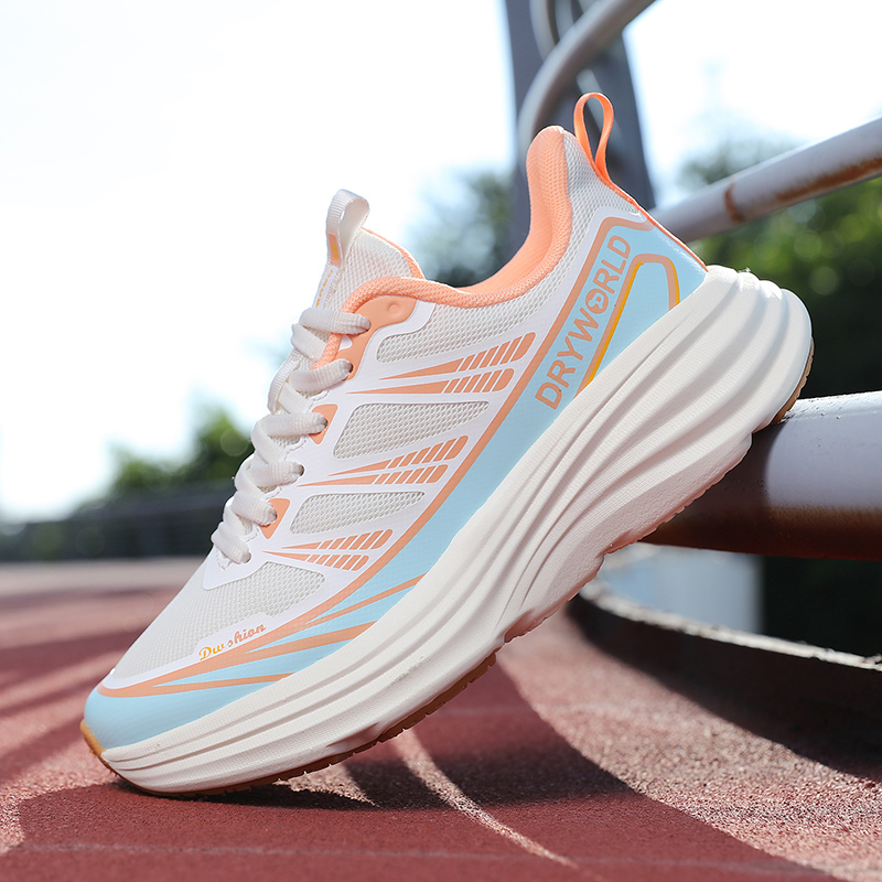 2025 Sports for men and women, new summer breathable casual net shoes, lightweight shock-absorbing running shoes