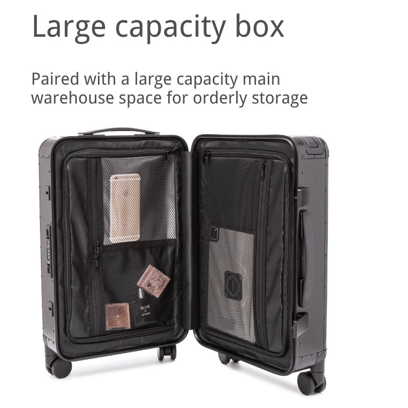 TSA Customs Lock Hard Shell Luggage with 360° Universal Wheels