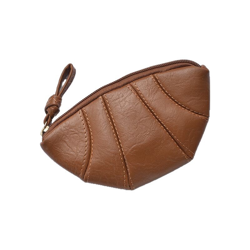 2025 autumn new Korean style niche texture croissant versatile, compact and mini exquisite dumpling bag, large capacity designer coin bag