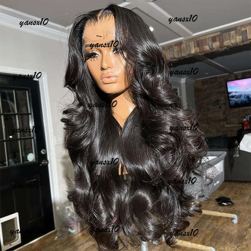 180density Ash Blonde Highlight Body Wave Wigs for Women Yellow Brown 13x4 Human Hair Frontal Glueless Lace Front Wig Synthetic Preplucked