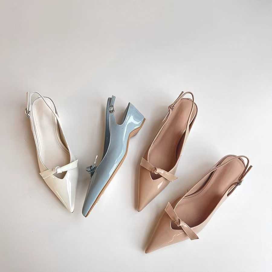 heightened French Marie-Jean women's slip-on sandals with shallow toe box and breathable fabric for hot weather, women's casual sandals Z250520